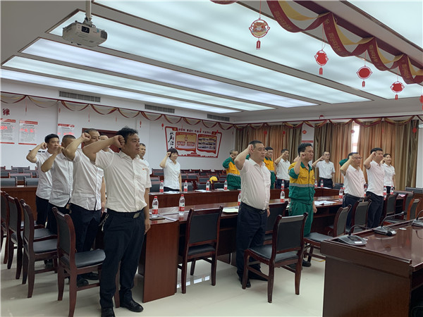 “奋斗百年路，启航新征程”——永州汇赢党支部召开“庆祝中国共产党成立100周年”座谈会